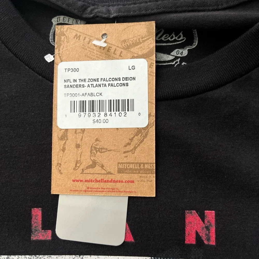 Atlanta Falcons Deion Sanders Graphic T-shirt - Picture 4 of 4